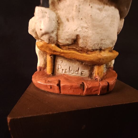 Vintage Rare President Richard Nixon Fine Art Handmade Chalkware Sculpture 1969 - Picture 9 of 16